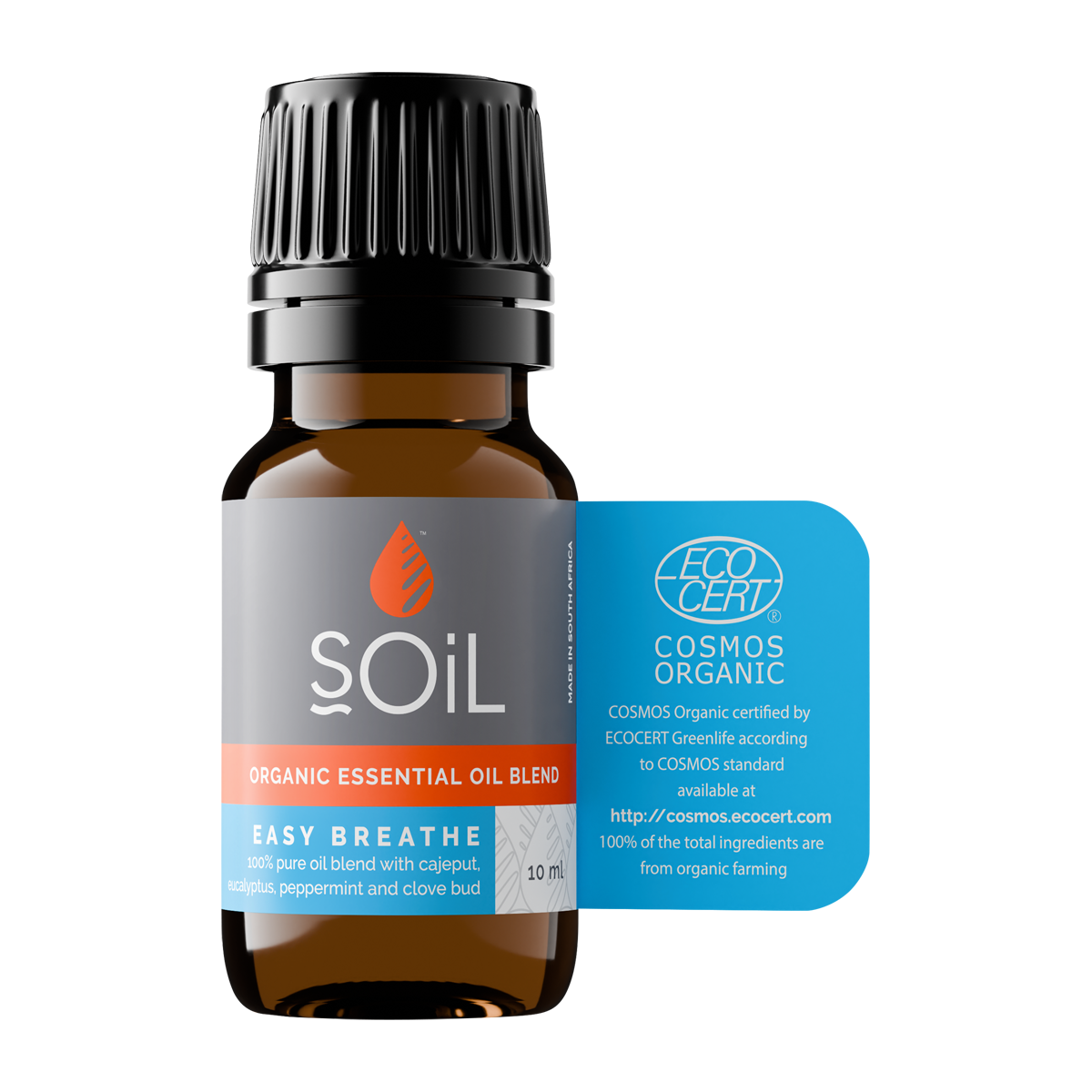 Easy Breathe Organic Essential Oil Blend 10ml