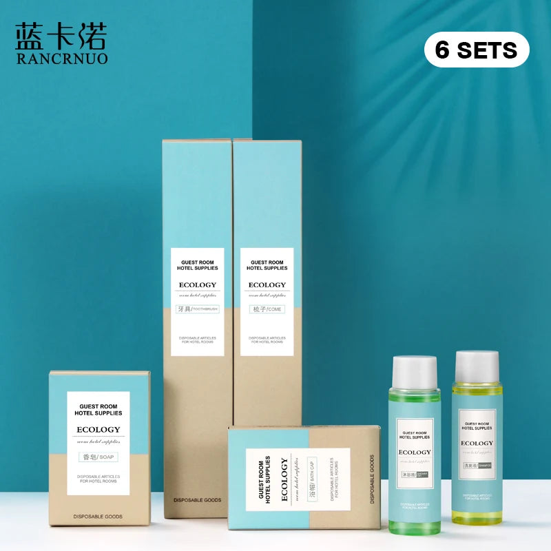 Customized Design for Disposable Hotel Amenities Sets Products