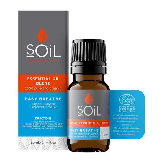 Easy Breathe Organic Essential Oil Blend 10ml