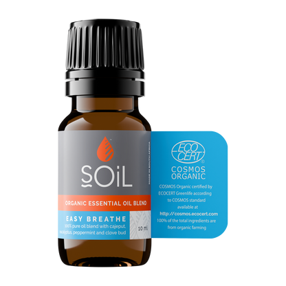 Easy Breathe Organic Essential Oil Blend 10ml