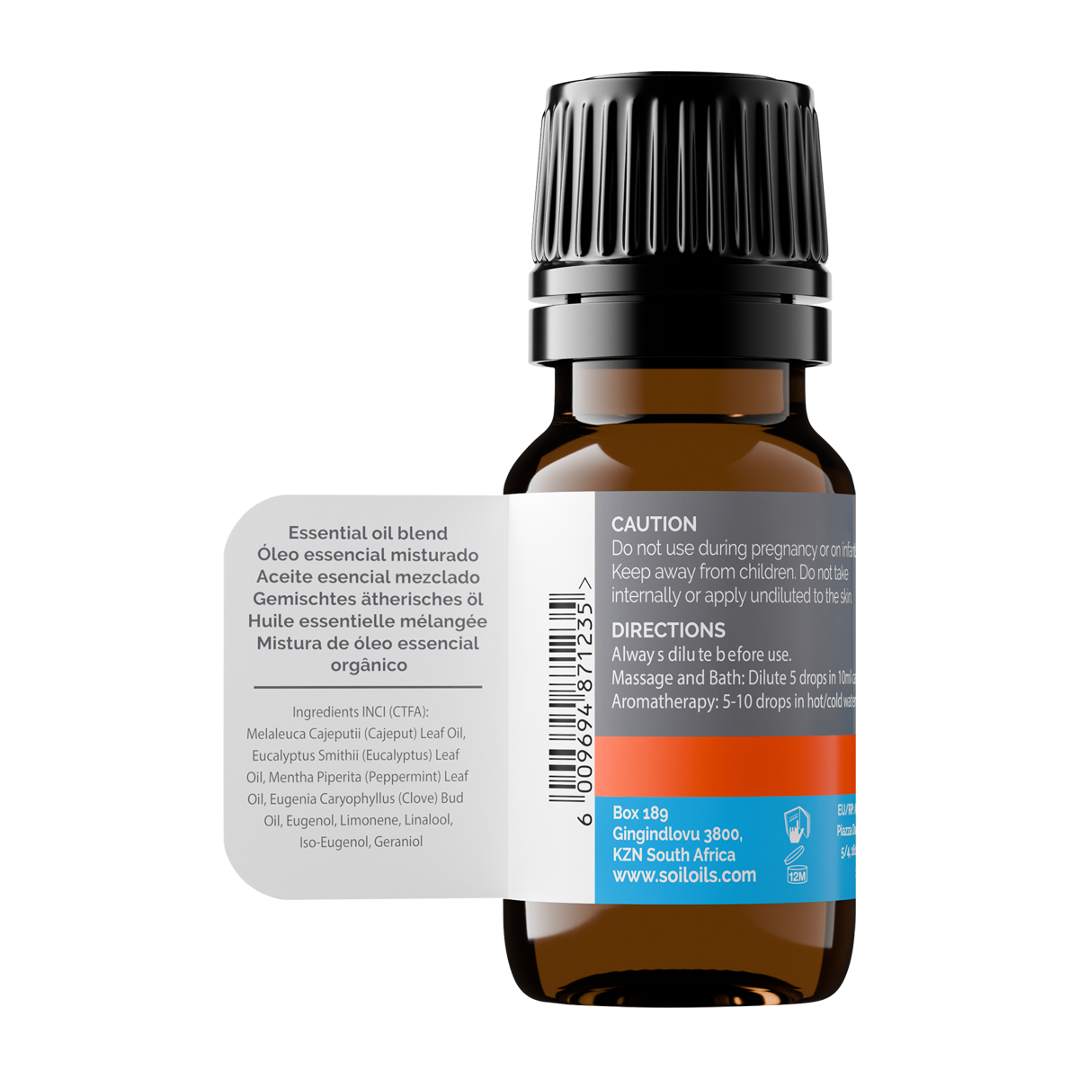 Easy Breathe Organic Essential Oil Blend 10ml