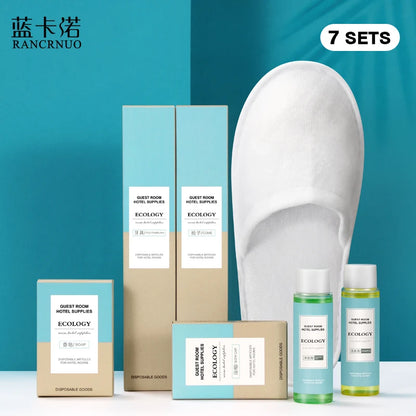 Customized Design for Disposable Hotel Amenities Sets Products