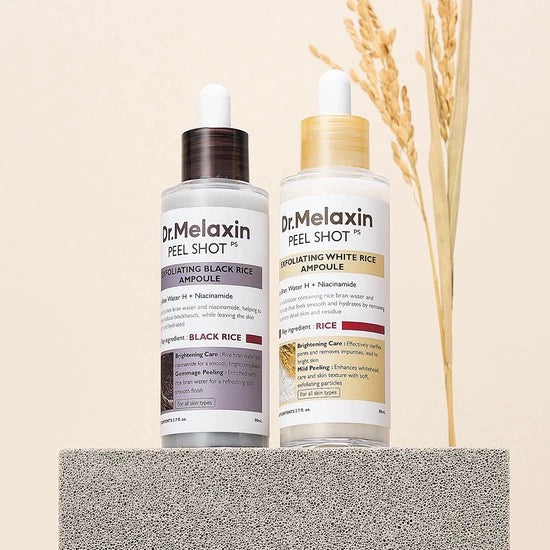 Dr. Melaxin Rice Exfoliating Serum - Pore Refining & Blackhead Treatment
