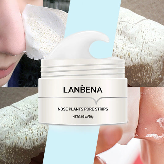 Lanbena Black Nose Mask with 60 Blackhead Removal Cleaning Paper Authentic Cosmetics