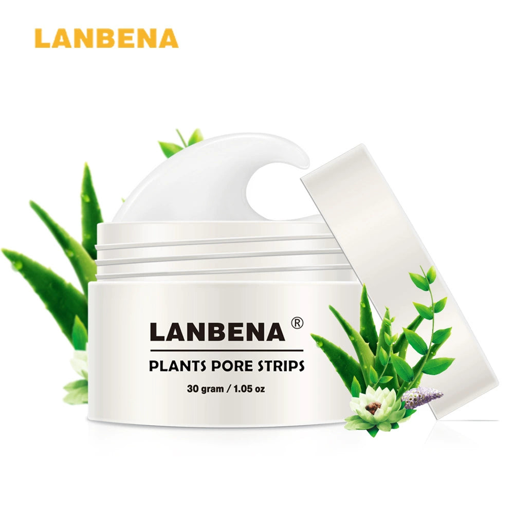 Lanbena Black Nose Mask with 60 Blackhead Removal Cleaning Paper Authentic Cosmetics