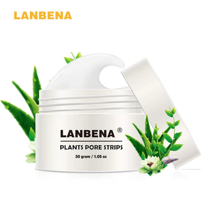 Lanbena Black Nose Mask with 60 Blackhead Removal Cleaning Paper Authentic Cosmetics