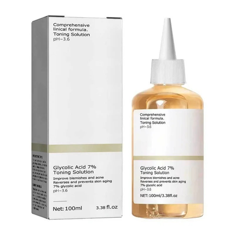 .........7% Glycolic Acid Toning Solution
