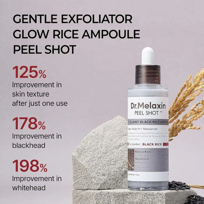 Dr. Melaxin Rice Exfoliating Serum - Pore Refining & Blackhead Treatment