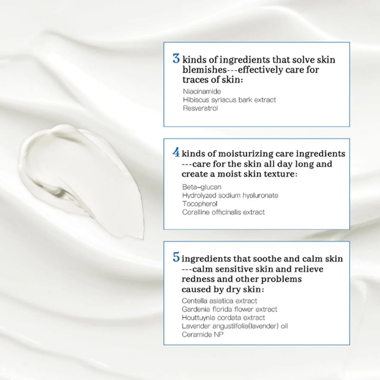 345 Relief Hydrating Face Cream - Moisturizing, Brightening, Lifting & Soothing
