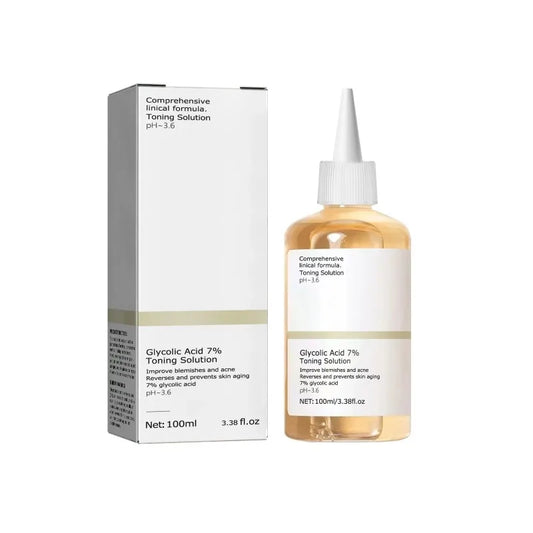 .........7% Glycolic Acid Toning Solution