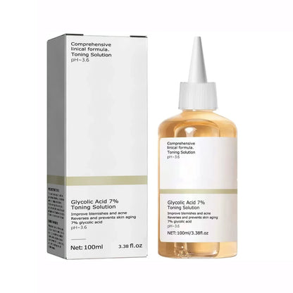 .........7% Glycolic Acid Toning Solution