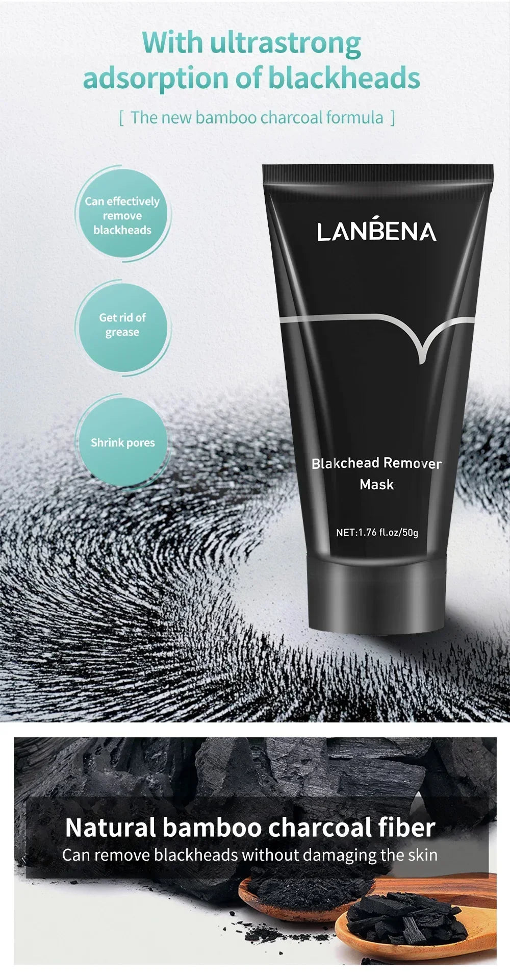 LANBENA Blackhead Removal & Pore Treatment Mask (Copy)...................