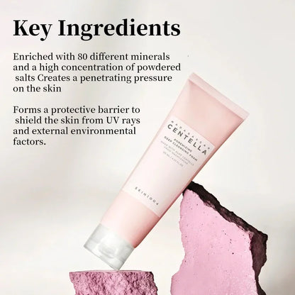 Korean Centella Original Products Pink Salt Fresh Ampoule Toner Facial Serum Cleanser and Moisturiser Cream Skincare Full Set