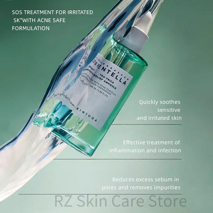 SKIN1004 Madagascar Centella Skincare Coreanos Tea Tree Oil Control Series 3Pcs/Set Soothing Hydration for Sensitive Skin Serum